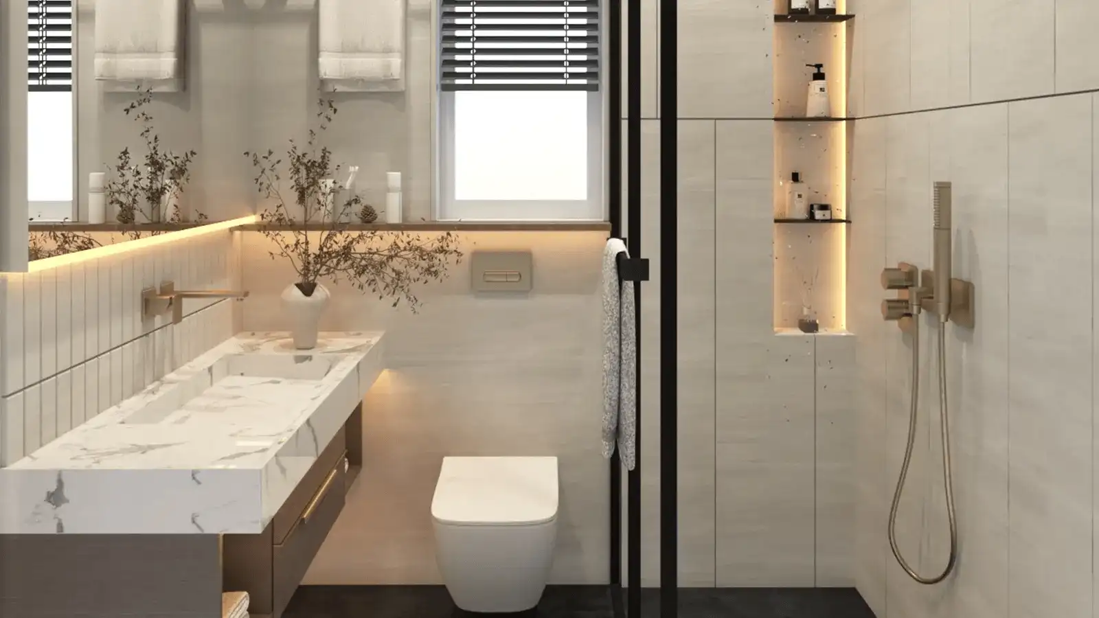 Singhania Archee Icon City Bathroom Design