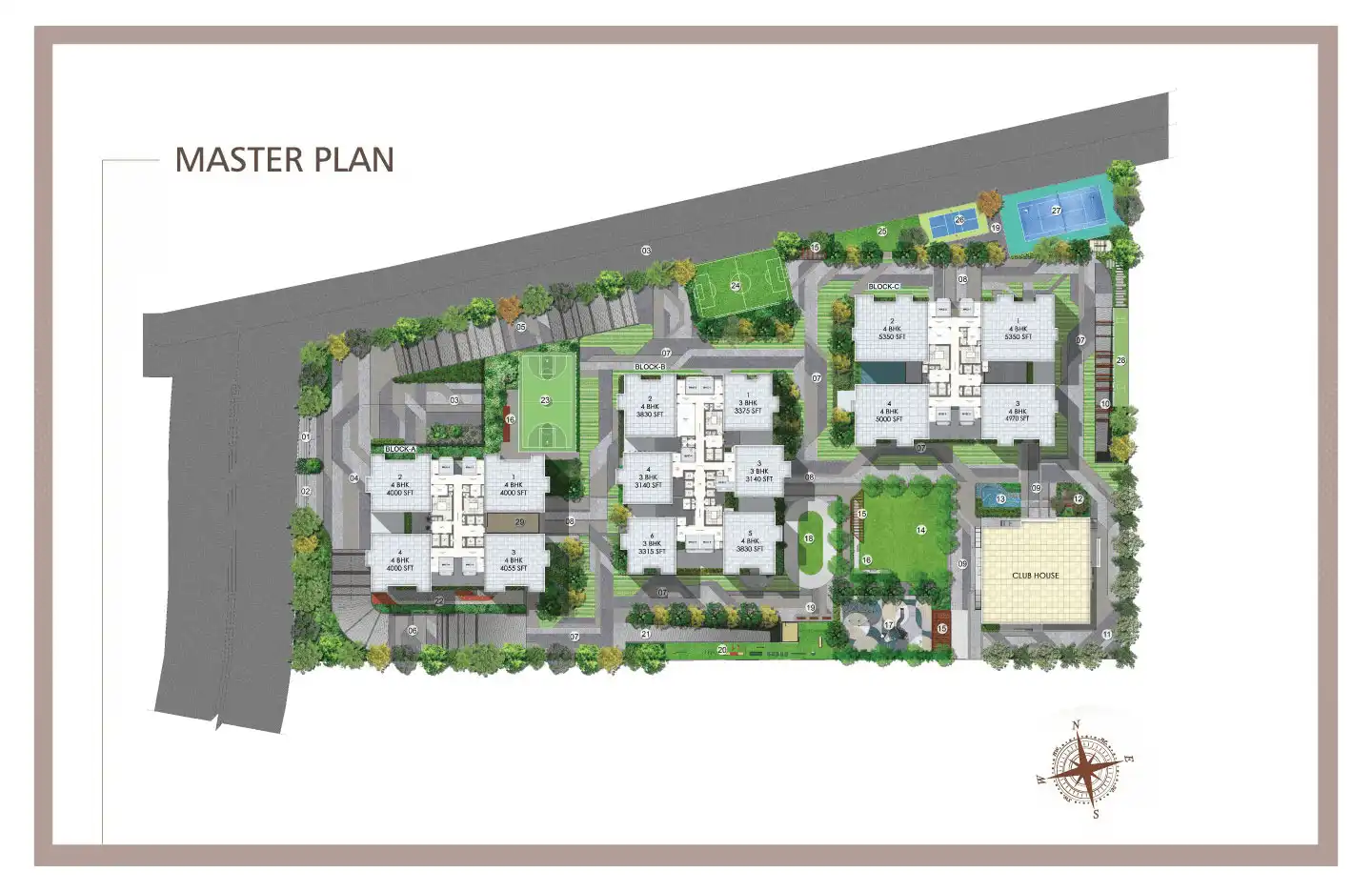Singhania Archee Icon City Master Plan